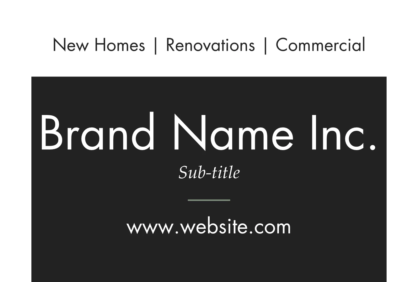 Classic Modern Construction