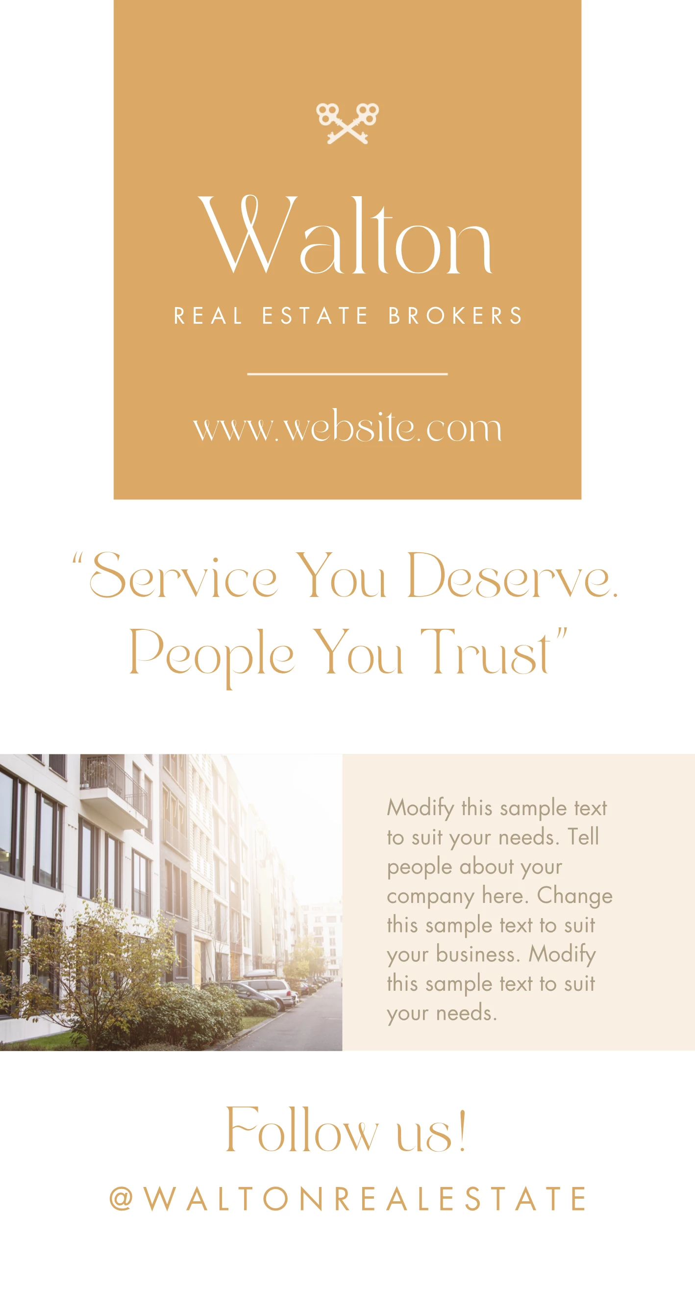 Elegant Real Estate Keys