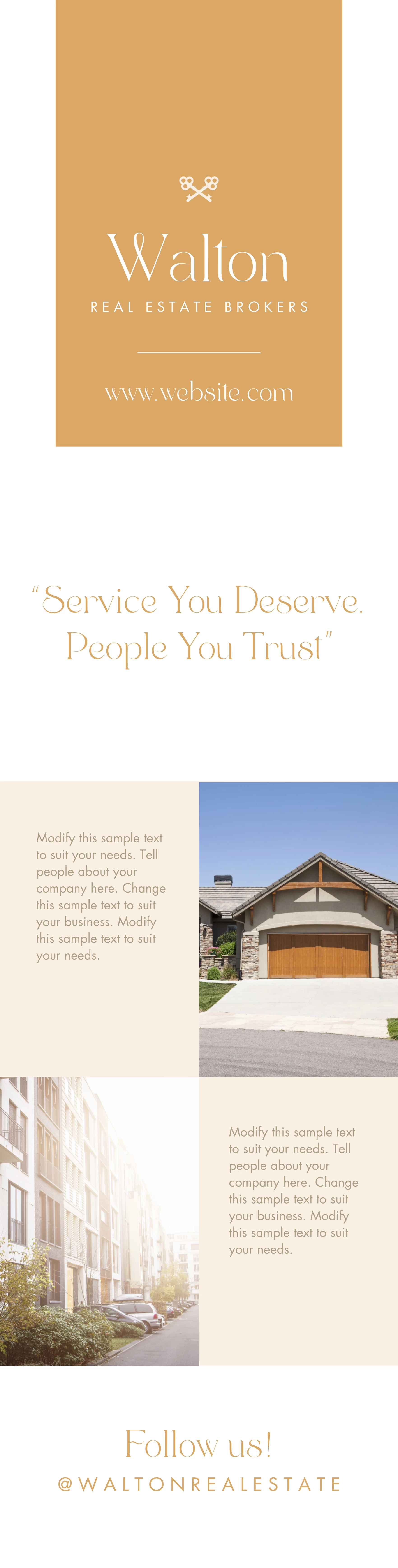 Elegant Real Estate Keys