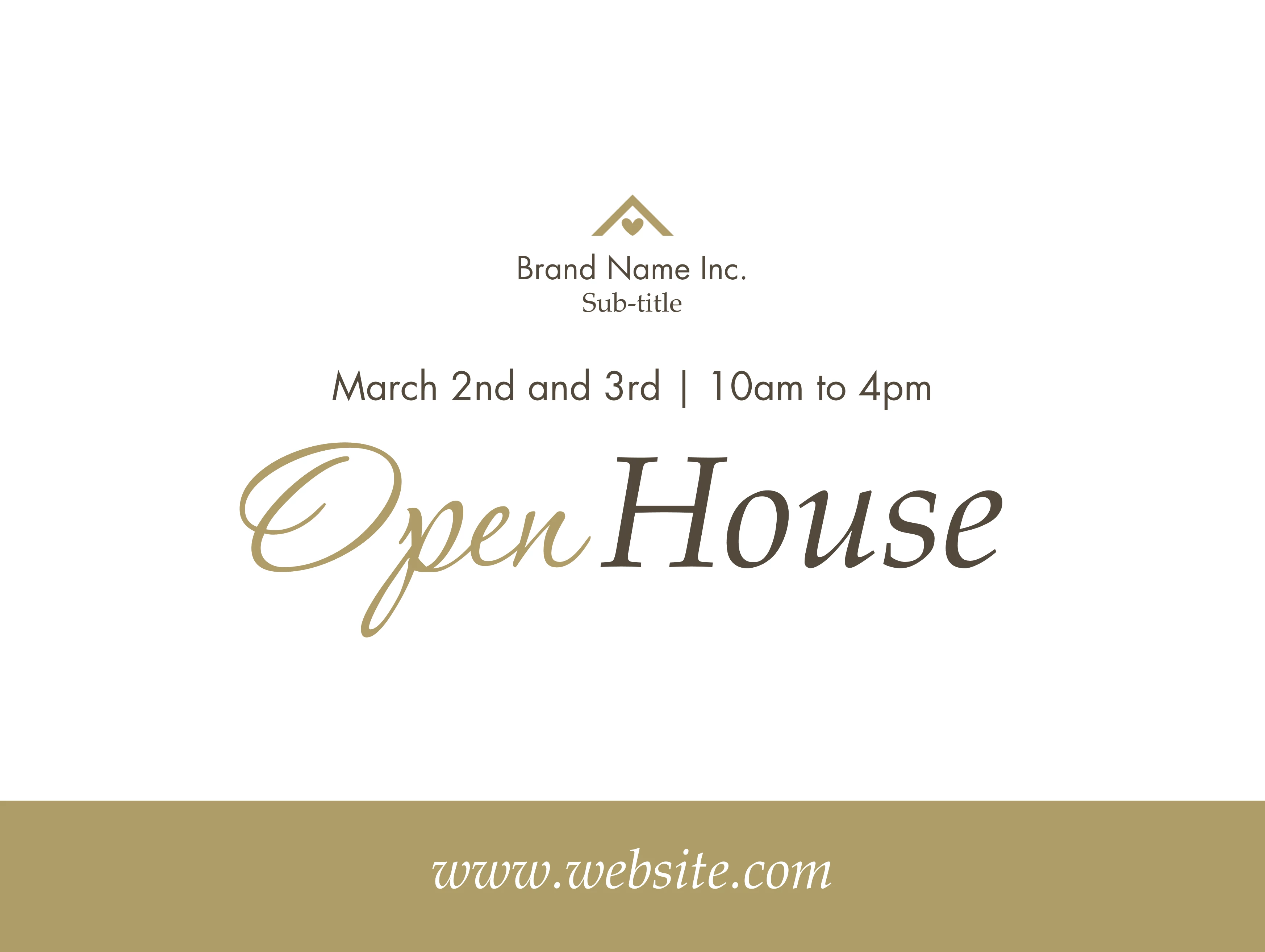 Stylish Open House