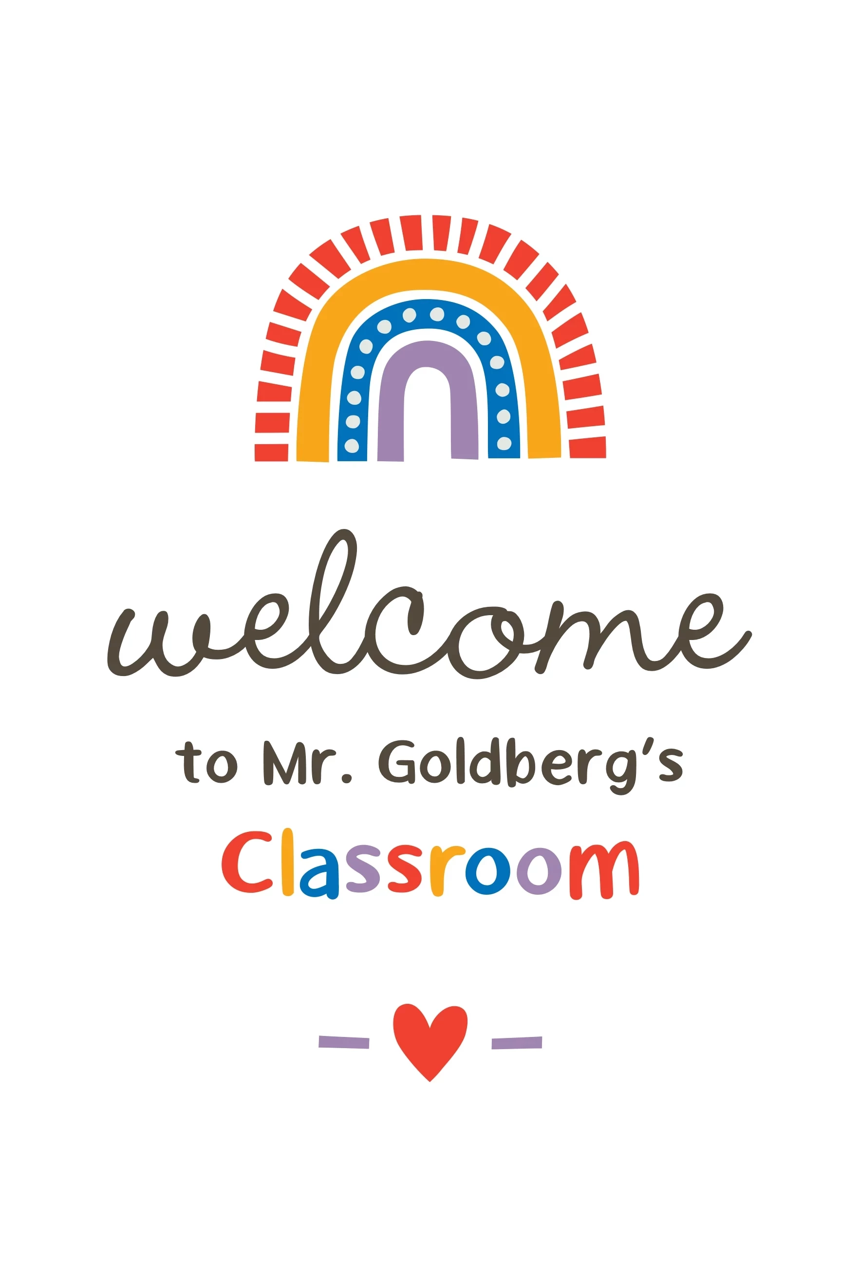 Rainbow Welcome