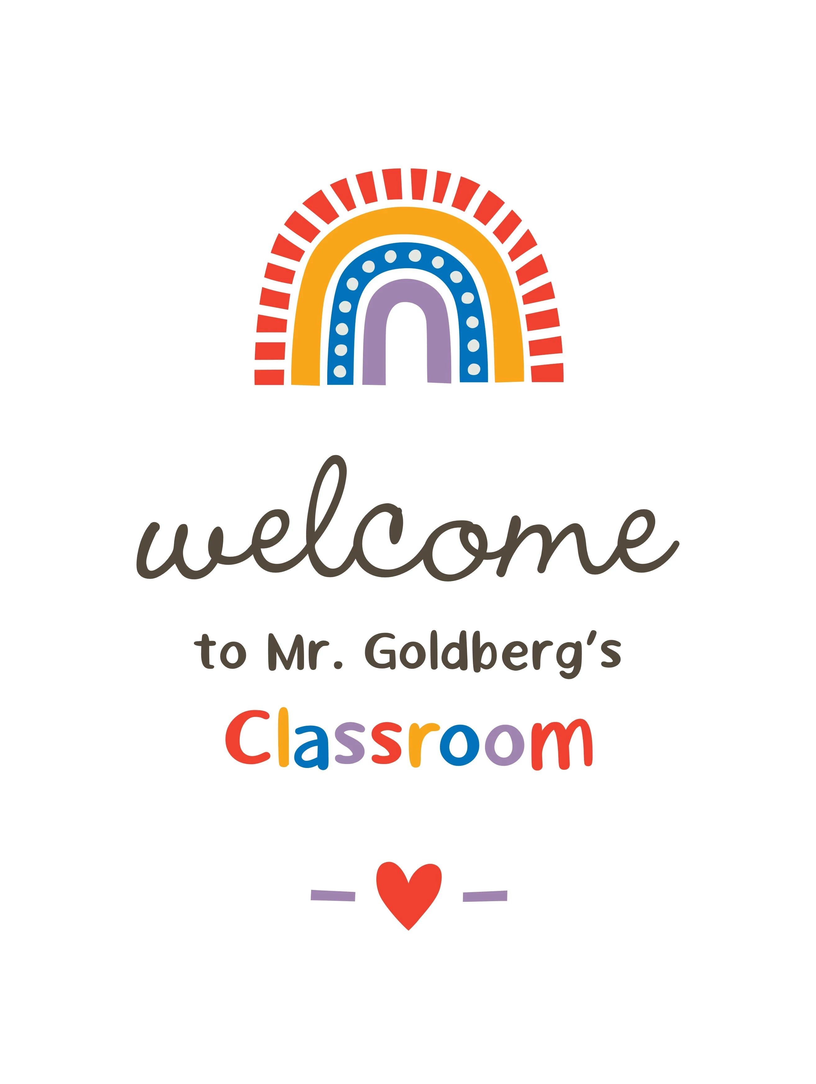 Rainbow Welcome