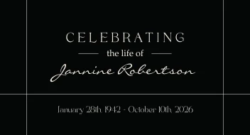 Elegant Modern Memorial