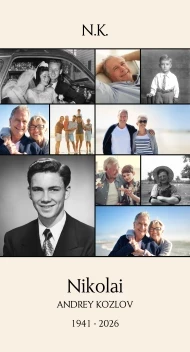 Monogram Collage Memorial