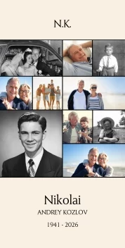 Monogram Collage Memorial