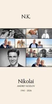 Monogram Collage Memorial