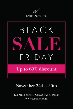 Colorful Frame Black Friday