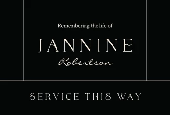 Elegant Modern Memorial