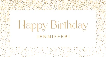 Happy Birthday Confetti