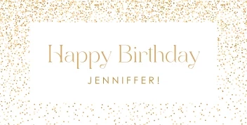 Happy Birthday Confetti