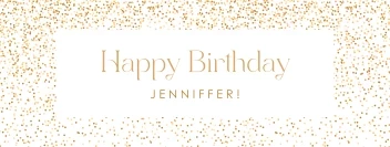 Happy Birthday Confetti