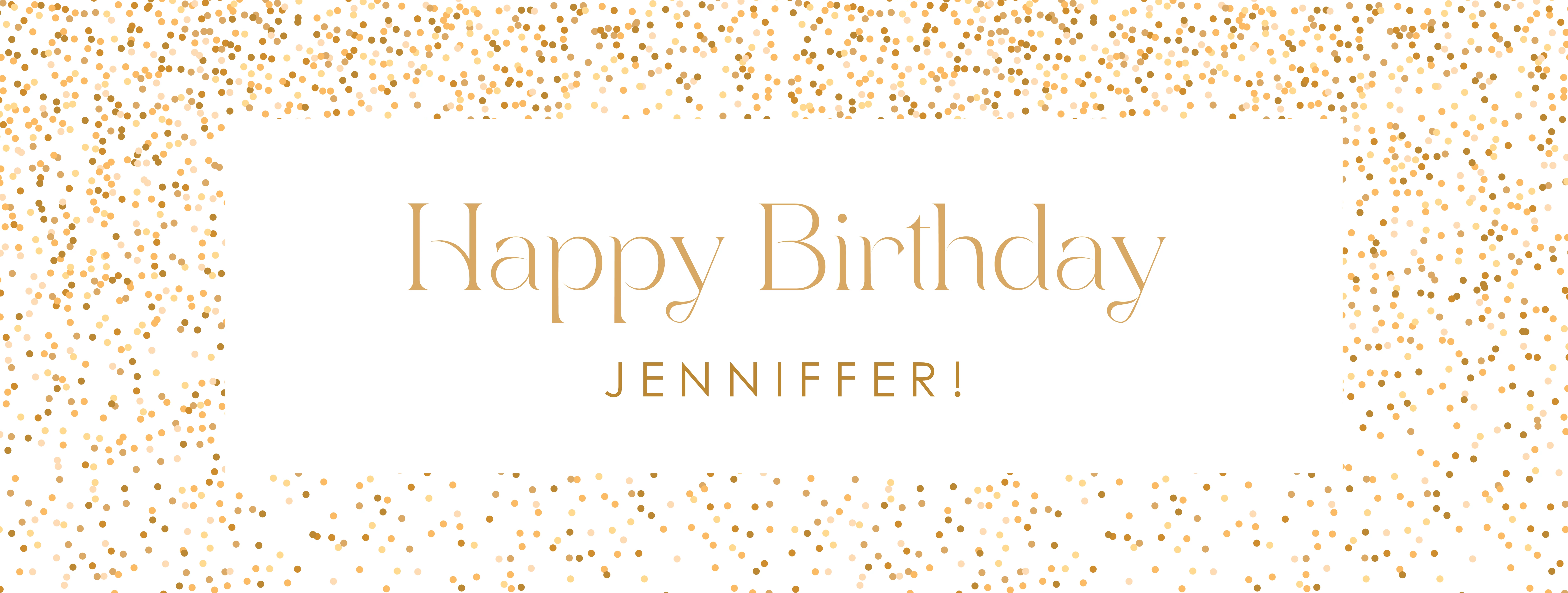 Happy Birthday Confetti