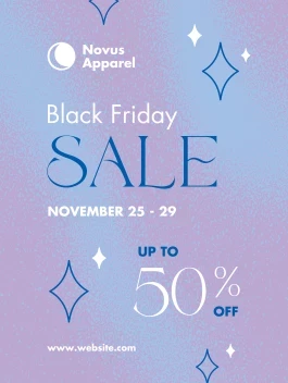 Joyful Gradient Black Friday