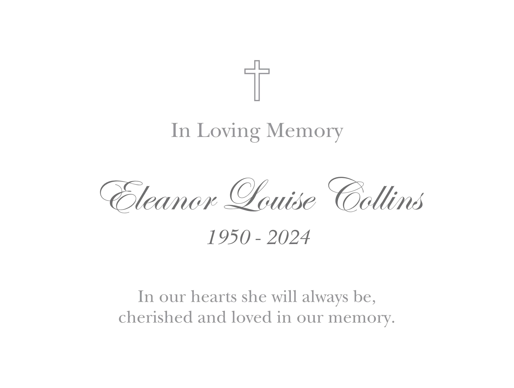 Simples Cross Memorial