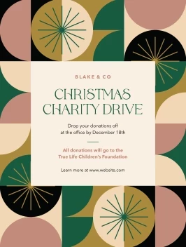 Christmas Charity Drive Pattern