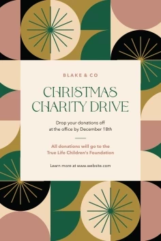 Christmas Charity Drive Pattern
