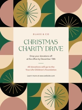 Christmas Charity Drive Pattern