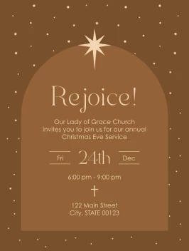 Holiday Church Rejoice