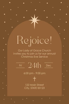 Holiday Church Rejoice
