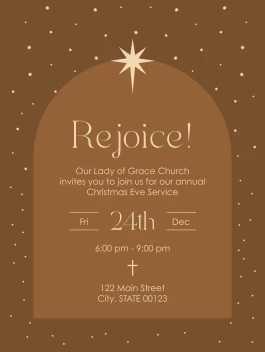 Holiday Church Rejoice