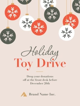 Holiday Toy Drive