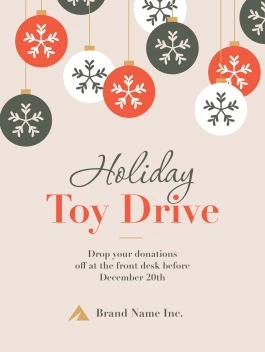 Holiday Toy Drive