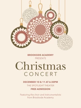 School Holiday Concert