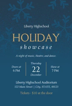 School Holiday Showcase