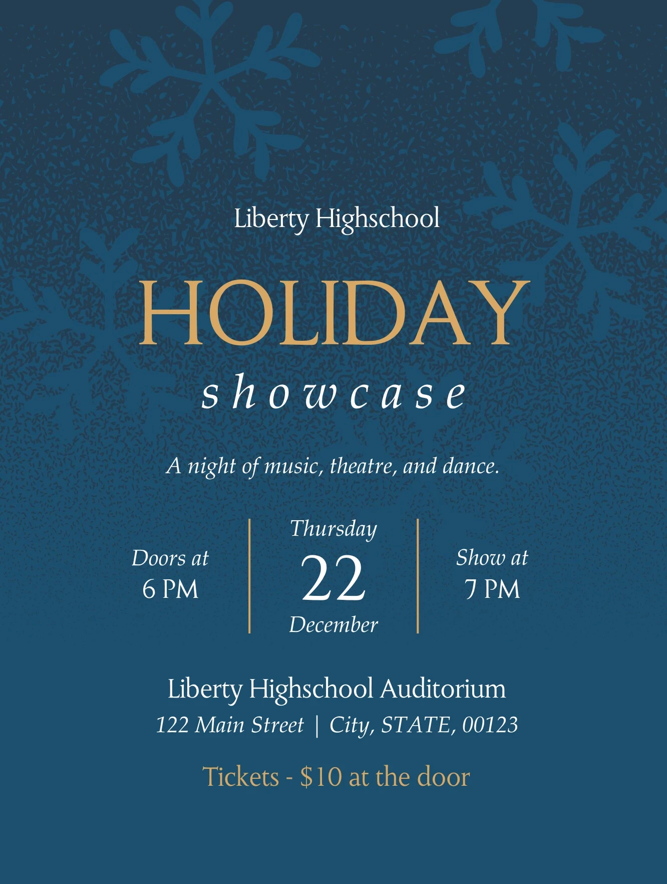 School Holiday Showcase