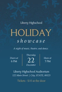School Holiday Showcase