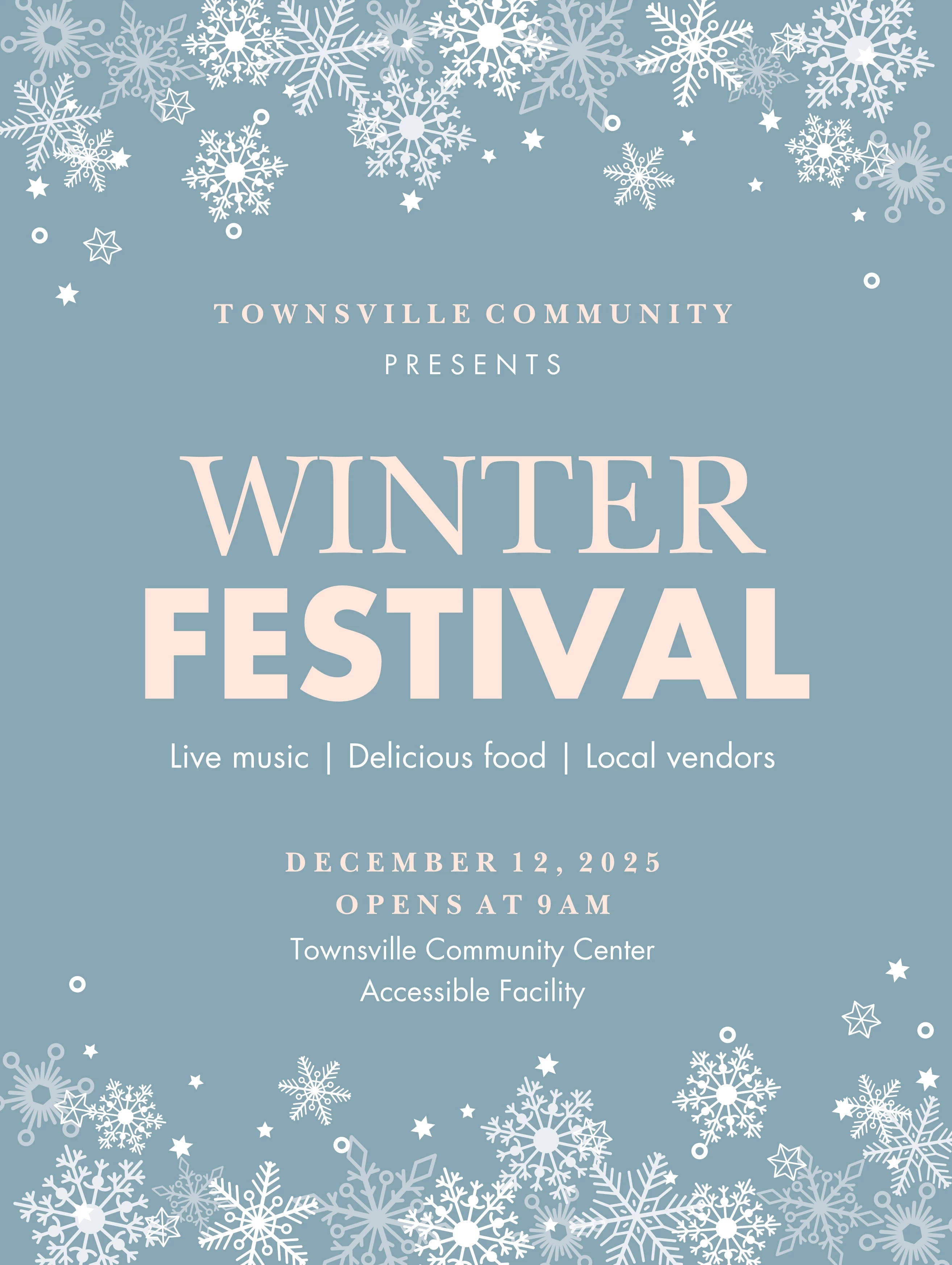 Snowflakes Winter Festival