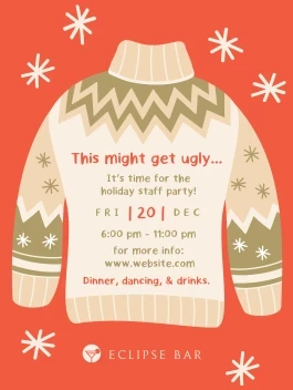 Ugly Sweater Party