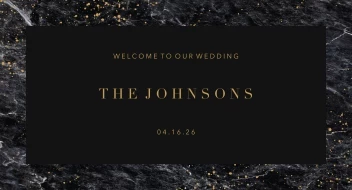 Marble Gold Splatter