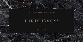 Marble Gold Splatter