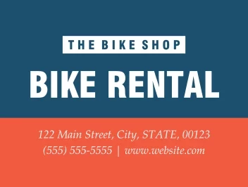 Bike Rental Shop