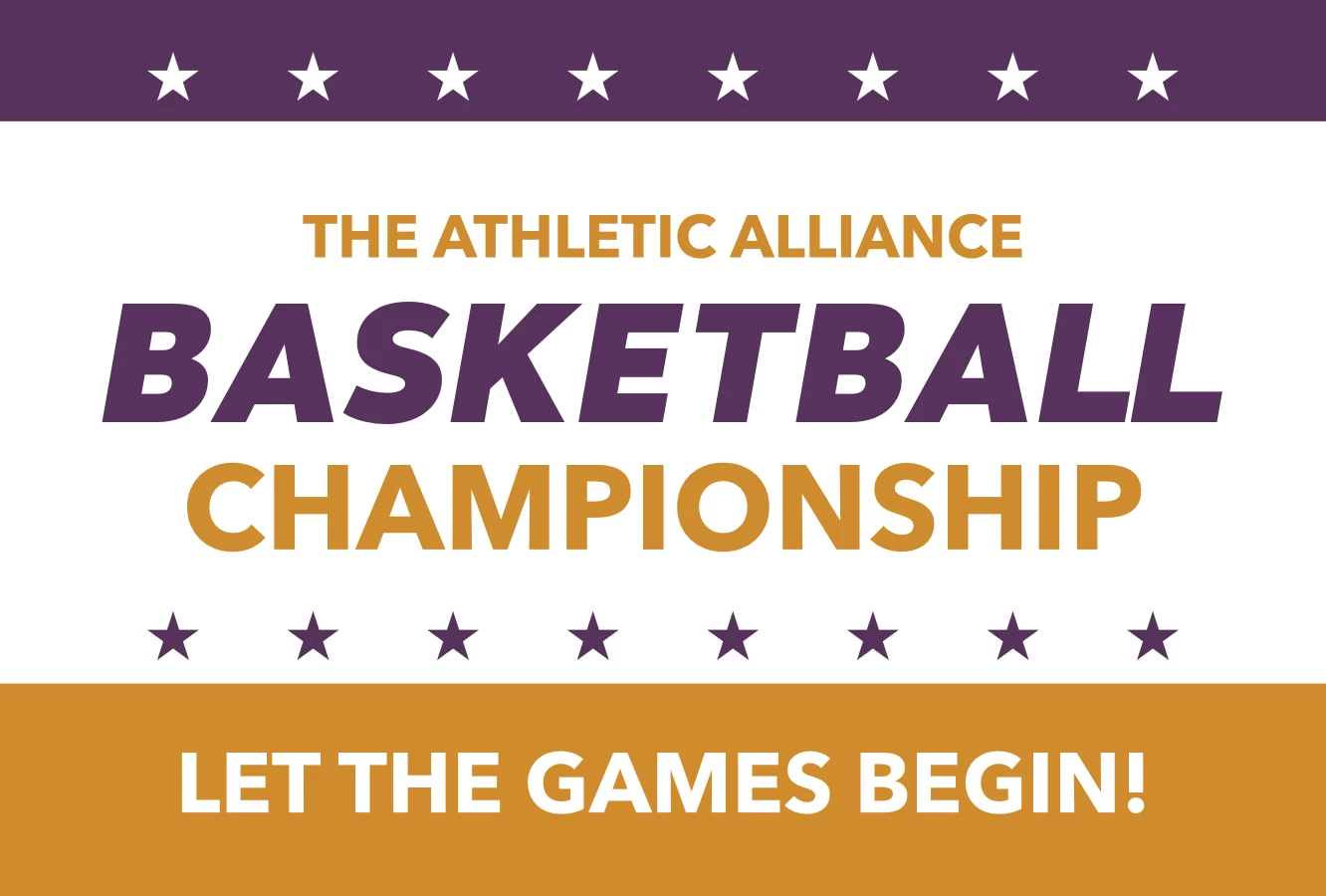 Basketball Championship Sign
