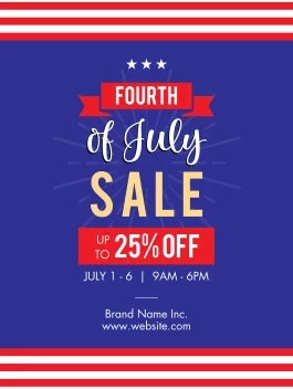 Fourth Of July Sale