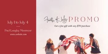 Fourth Of July Modern Message