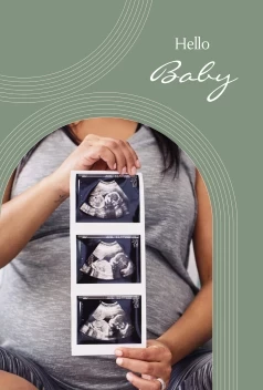 Modern Lines Baby Ultrasound