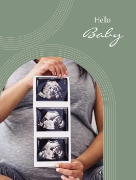 Modern Lines Baby Ultrasound