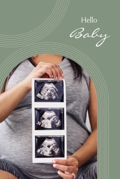 Modern Lines Baby Ultrasound