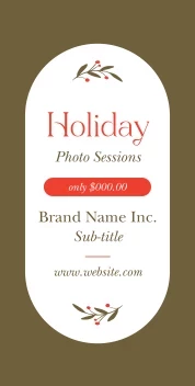 Holiday Photo Sessions