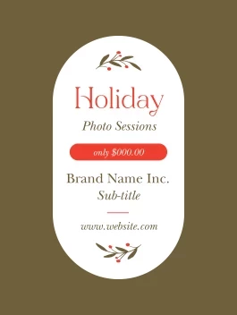 Holiday Photo Sessions