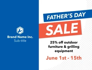 Bold Father's Day Sale