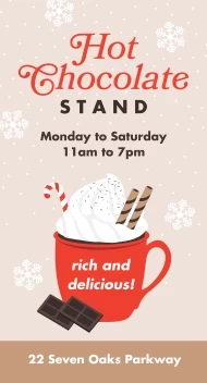 Hot Chocolate Stand