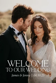 Chic Love And Thanks Welcome