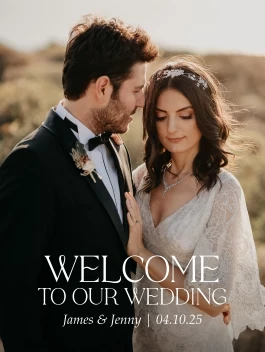 Chic Love And Thanks Welcome