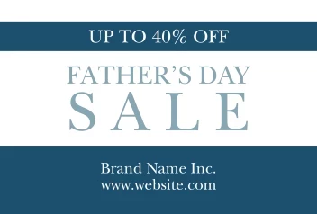 Father's Day Clothing Store