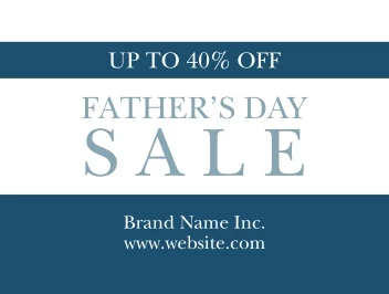Father's Day Clothing Store