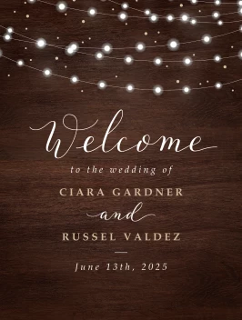 Fairy Lights Welcome